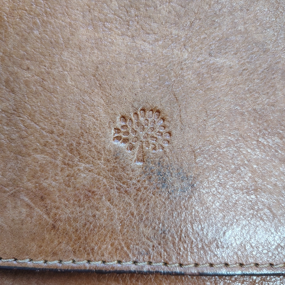 VINTAGE Mulberry Briefcase Leather Portfolio Travel Bag Messenger AUTHENTIC - Picture 15 of 15
